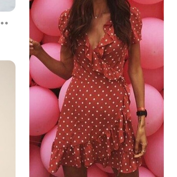 Dresses & Skirts - 🌹👗🆕️Boho Style Faux Wrap Dress👗🌹